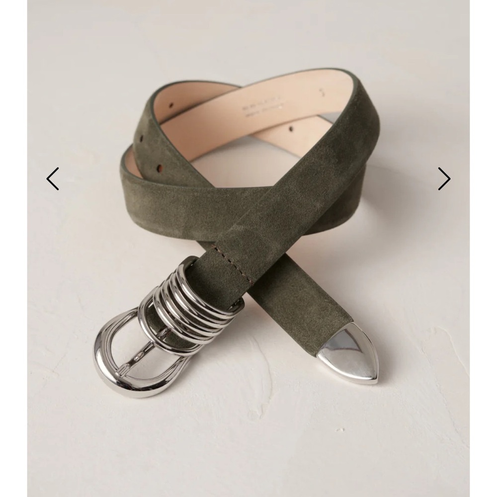 Déhanche Hollyhock Suede Belt